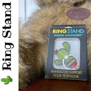 Cute Cactus Ring Stand